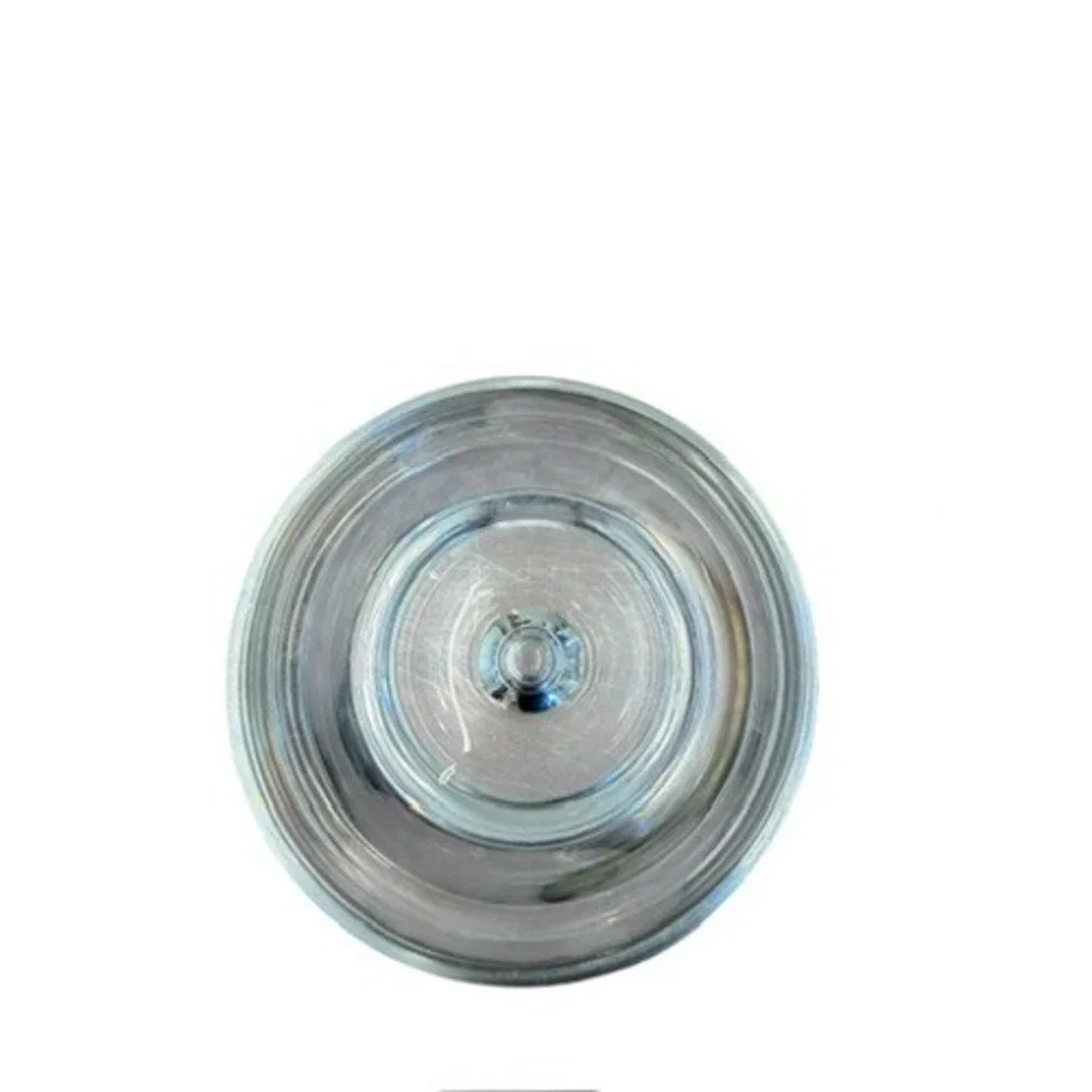 Set of 2 Heavy Base Crystal Whiskey Glasses with Controlled Bubble 3.5in